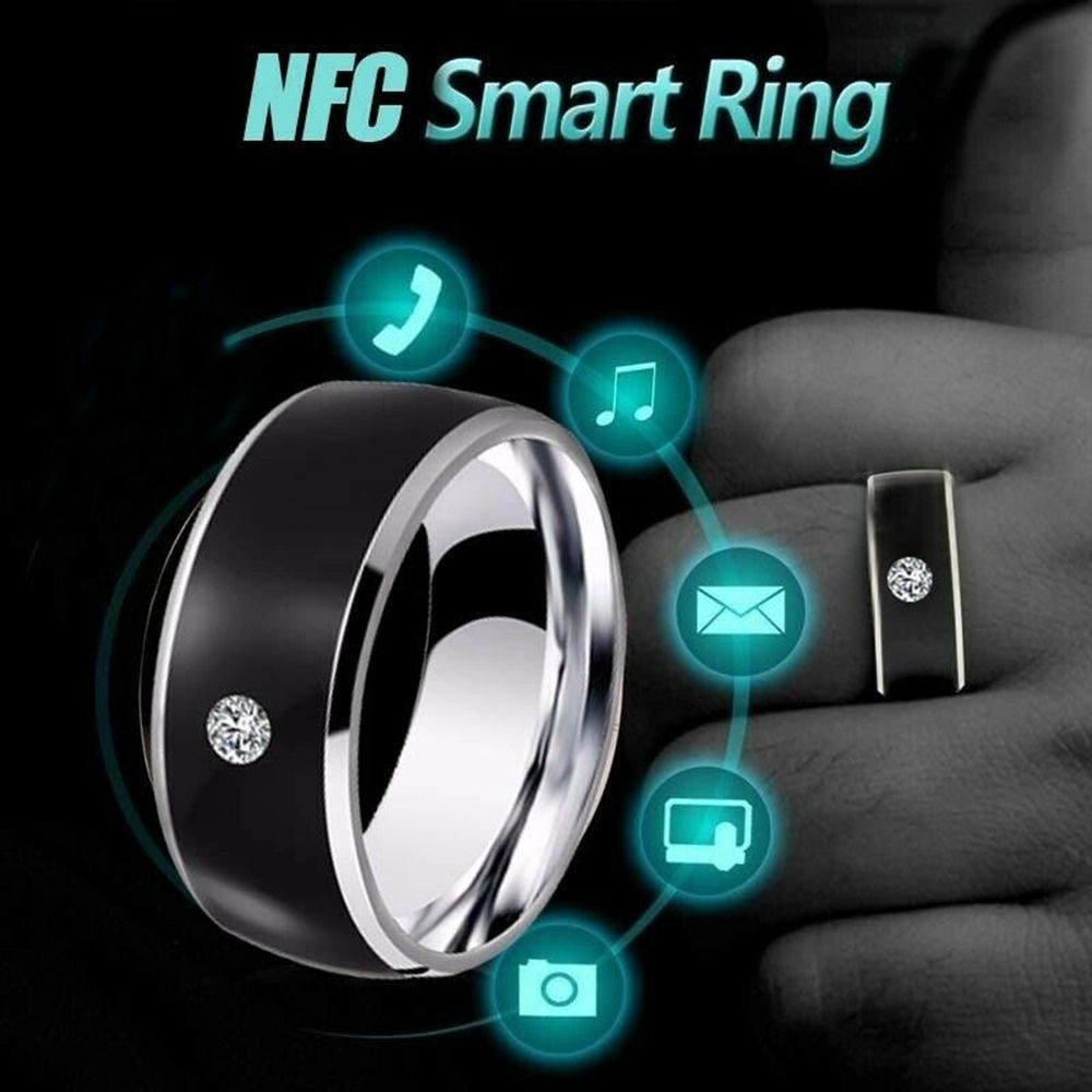 Smart Ring Nfc Pay - Teknologi Fashion Peralatan Ponsel Android Cincin