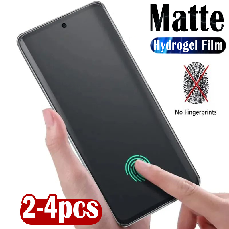 Realme Gt 6 - 2-4 buah Film lembut hidrogel silikon