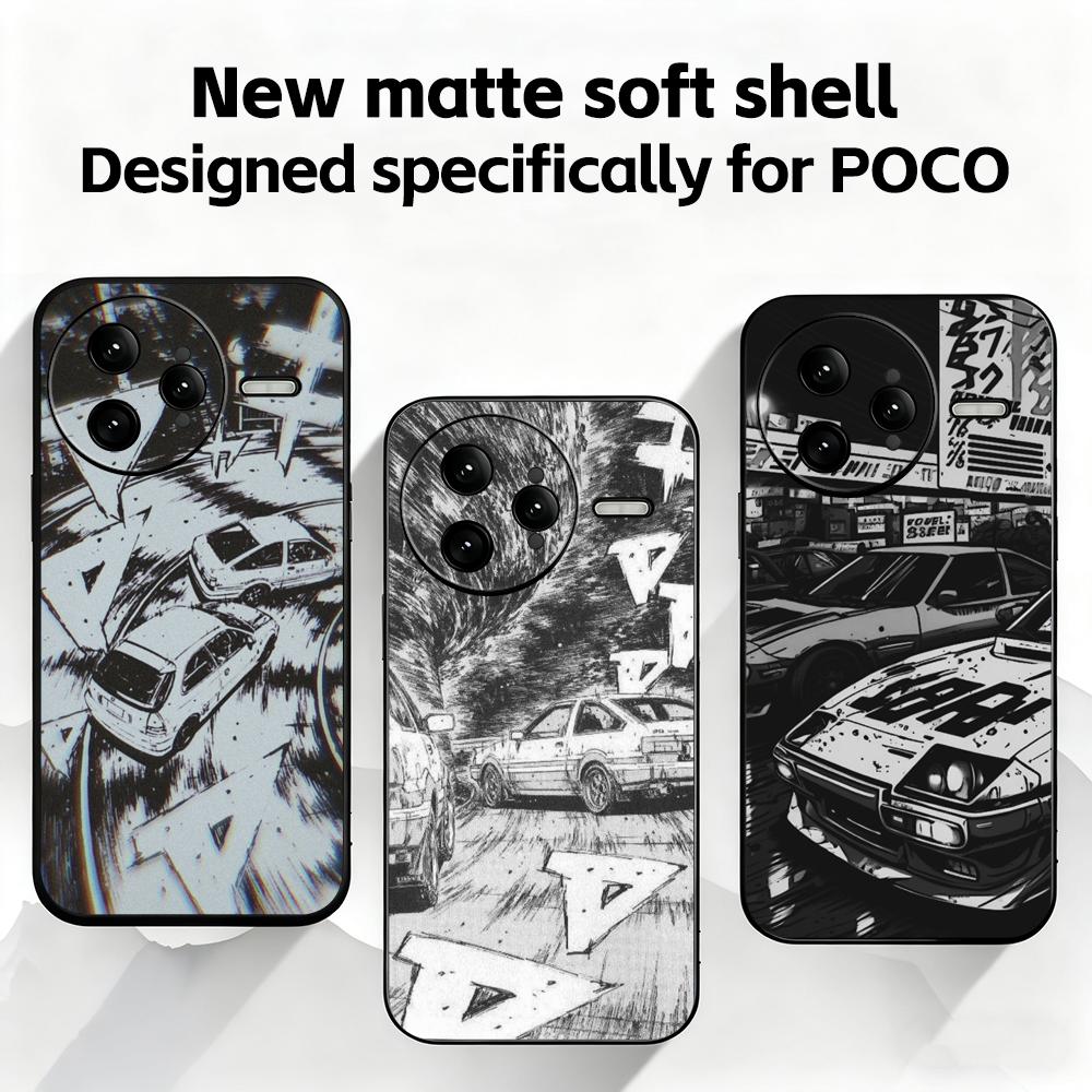 Xiaomi Poco X6 - Casing Ponsel Initial D Untuk Xiaomi
