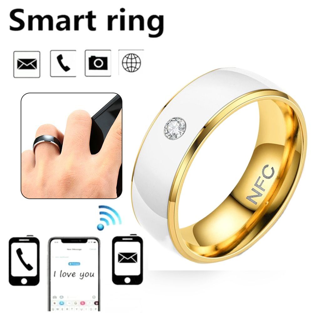 NFC cincin pintar baja tahan k - Smart Ring Nfc Pay ulasan dan harga