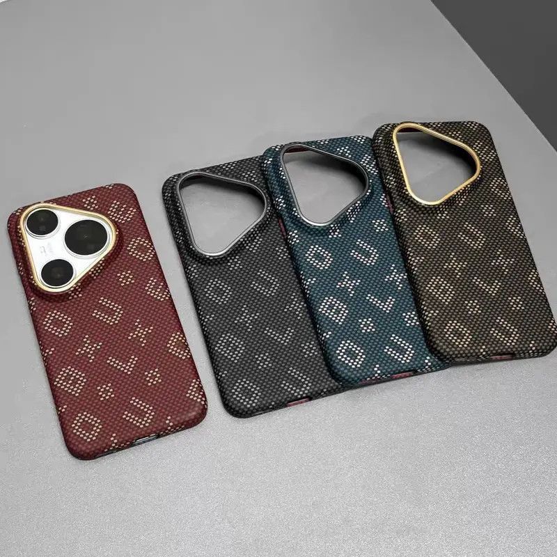 Casing Magnetik Tekstur Serat  - Huawei Pura 70 ulasan dan harga