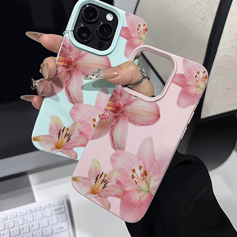 Casing Ponsel Tekstur Pink Lil - Samsung Galaxy S24 ulasan dan harga